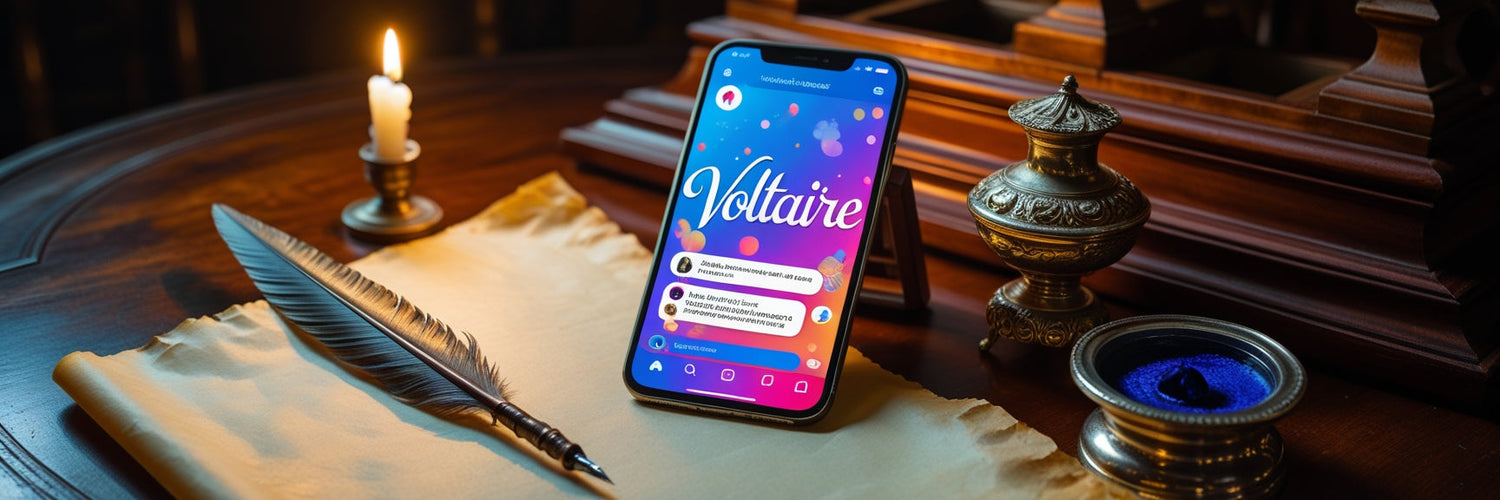 Voltaire vs. Virtue Signaling: Enlightenment by Hashtag